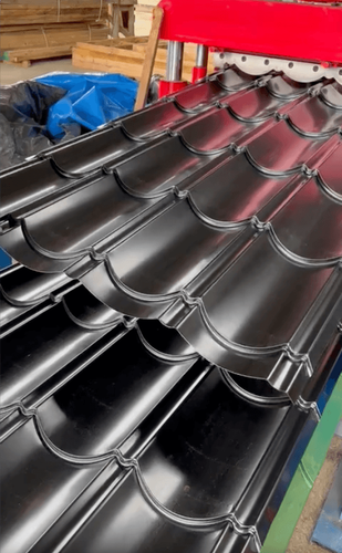 Zinc Teja Continua T5 Negro 0.4 mm